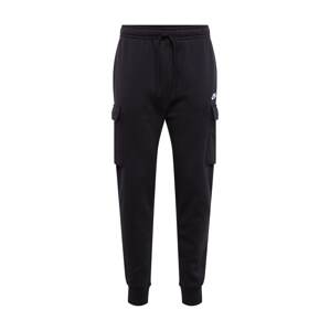 Nike Sportswear Kapsáče 'CLUB FLEECE'  čierna / biela