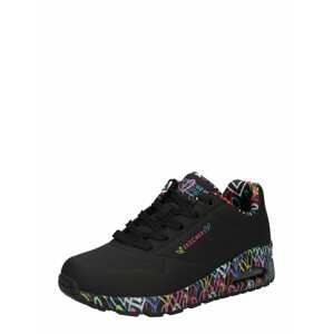SKECHERS Nízke tenisky 'Loving Love'  modrá / žltá / ružová / čierna