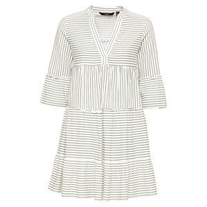 VERO MODA Letné šaty 'HELI'  béžová / sivá