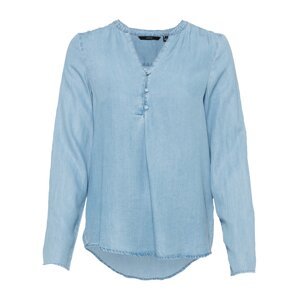 VERO MODA Blúzka 'VMVIVIANA'  modrá