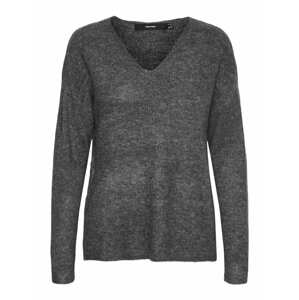 VERO MODA Sveter 'Lefile'  sivá melírovaná