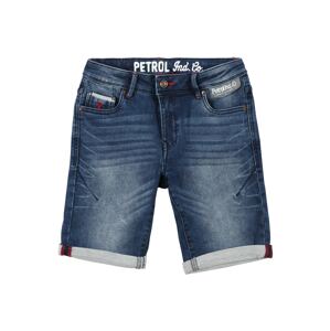 Petrol Industries Džínsy 'Jones'  modrá denim / červená