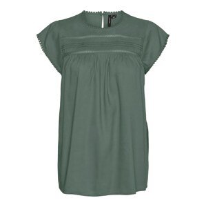 VERO MODA Blúzka 'Debbie'  tmavozelená