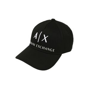 ARMANI EXCHANGE Čiapka  čierna / biela