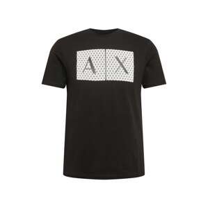 ARMANI EXCHANGE Tričko '8NZTCK'  čierna / biela