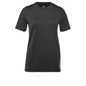 Reebok Funkčné tričko  čierna / biela