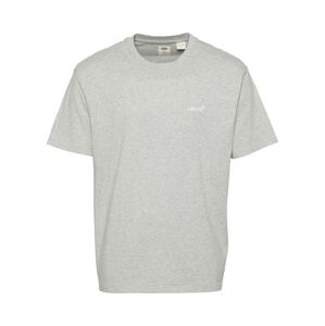 LEVI'S ® Tričko 'Red Tab'  sivá melírovaná / biela