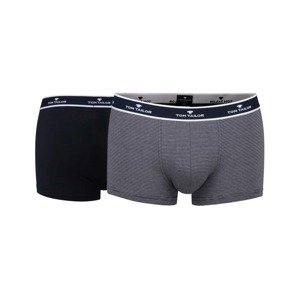 TOM TAILOR Boxerky  námornícka modrá / modrosivá / biela