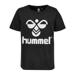 Hummel Funkčné tričko 'Tres'  čierna / biela