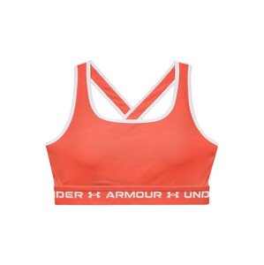 UNDER ARMOUR Športová podprsenka  oranžová / biela