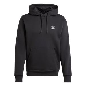 ADIDAS ORIGINALS Mikina 'Essentials'  sivá melírovaná / čierna