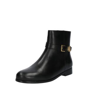 Lauren Ralph Lauren Členkové čižmy 'BROOKE'  zlatá / čierna