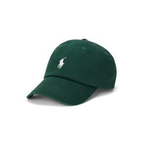 Polo Ralph Lauren Čiapka 'CLASSIC'  zelená / biela