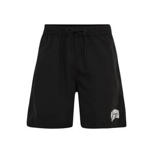 Billionaire Boys Club Plavecké šortky 'DIAMOND AND DOLLARS'  čierna / biela