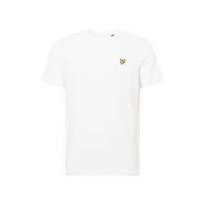 Lyle & Scott Tričko  zlatá žltá / čierna / biela