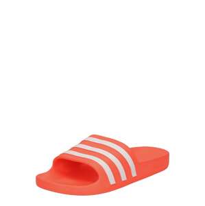 ADIDAS PERFORMANCE Plážové / kúpacie topánky 'Adilette Aqua'  koralová / biela