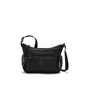 KIPLING Taška cez rameno 'Gabbie'  čierna / biela