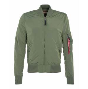 ALPHA INDUSTRIES Prechodná bunda 'MA-1 TT'  tmavozelená