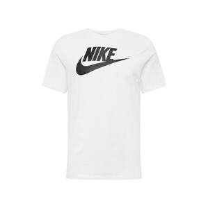 Nike Sportswear Tričko 'Futura'  čierna / biela