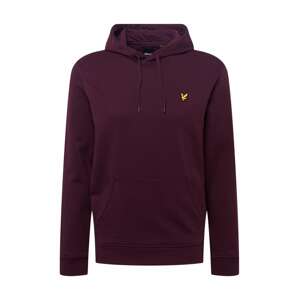 Lyle & Scott Mikina  žltá / bordová / čierna