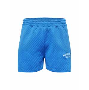 Missguided Plus Nohavice  modrá / biela