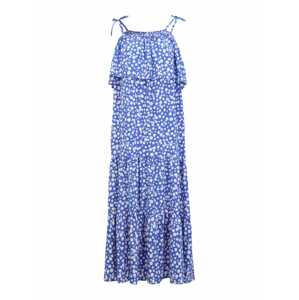River Island Petite Letné šaty  nebesky modrá / biela