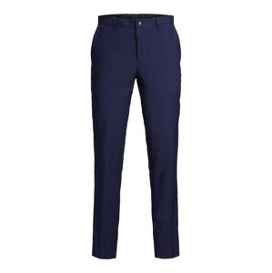 JACK & JONES Nohavice s pukmi 'JJFranco'  tmavomodrá