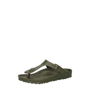 BIRKENSTOCK Žabky 'Gizeh'  kaki