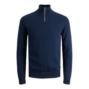 JACK & JONES Sveter 'JJEmil'  tmavomodrá