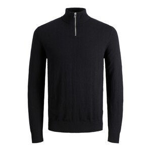 JACK & JONES Sveter 'JJEEmil'  čierna