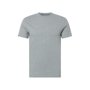 Superdry Tričko  sivá melírovaná