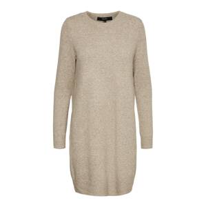 VERO MODA Pletené šaty 'VMDoffy'  hnedá melírovaná