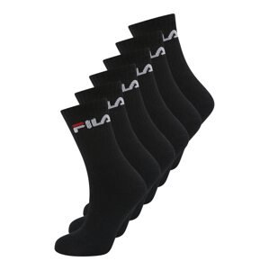 FILA Ponožky  červená / čierna / biela