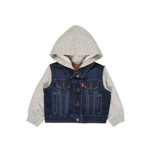 Levi's Kids Prechodná bunda  modrá denim / sivá melírovaná
