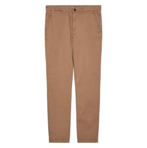 KnowledgeCotton Apparel Chino nohavice 'Luca'  hnedá
