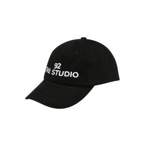 92 The Studio Čiapka  čierna / biela