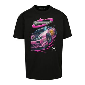 MT Upscale Tričko 'Speed'  enciánová / sivá / ružová / čierna