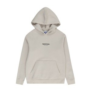 Jack & Jones Junior Mikina 'JORVESTERBRO'  tmelová / čierna