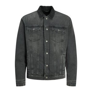JACK & JONES Prechodná bunda 'JJIJean'  čierny denim