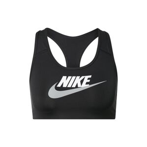 NIKE Športová podprsenka 'Futura'  čierna / biela