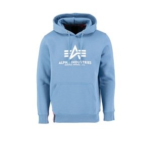 ALPHA INDUSTRIES Sveter  modrá / biela
