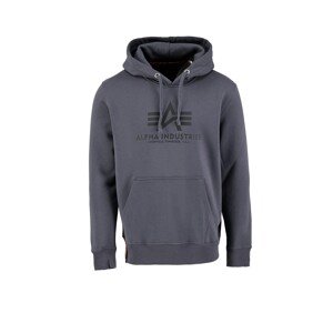 ALPHA INDUSTRIES Sveter  tmavosivá / čierna