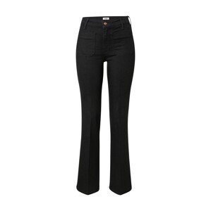 WRANGLER Džínsy 'FLARE'  čierny denim