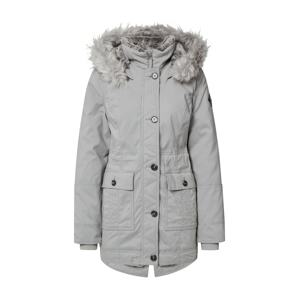 HOLLISTER Prechodná parka  sivá