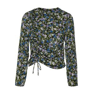 VERO MODA Blúzka 'Abby'  nebesky modrá / olivová / orchideová / čierna / biela
