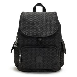 KIPLING Batoh 'City Pack'  tmavohnedá / šedobiela
