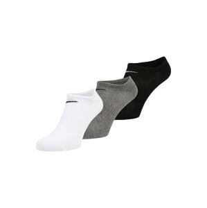 NIKE Športové ponožky  sivá / čierna / biela