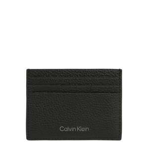 Calvin Klein Puzdro  čierna / strieborná