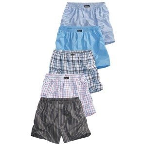 LE JOGGER Nohavičky  modrá / červená / čierna / biela