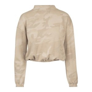 Urban Classics Mikina  piesková / svetlobéžová / tmavobéžová